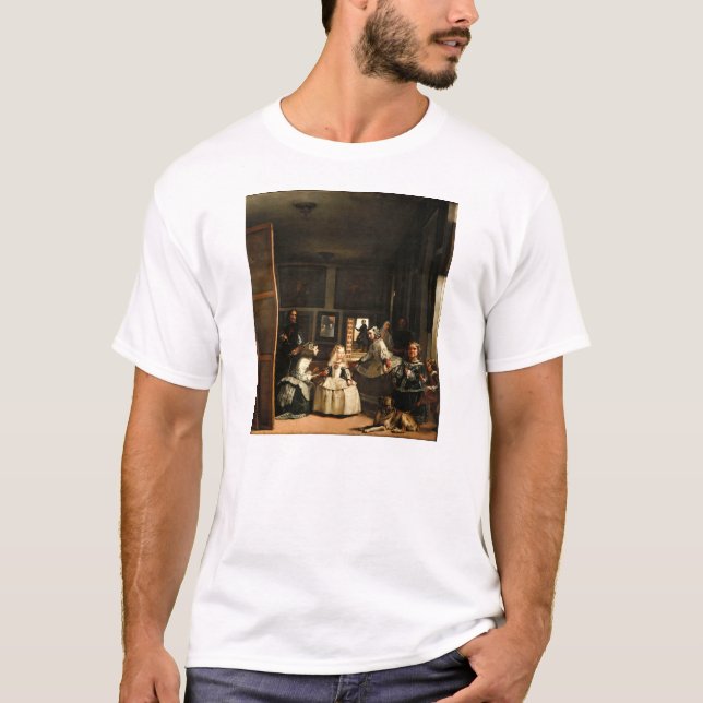 T-shirt de Vélazquez Las Meninas (Devant)