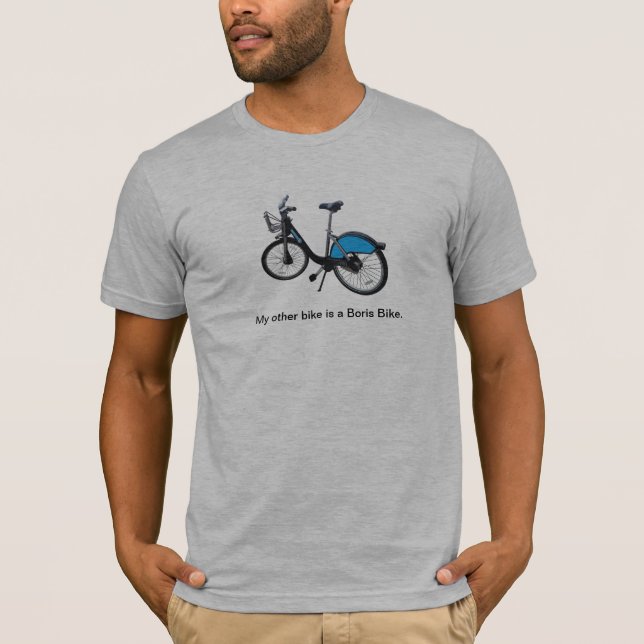T-shirt de vélo de Boris (Devant)