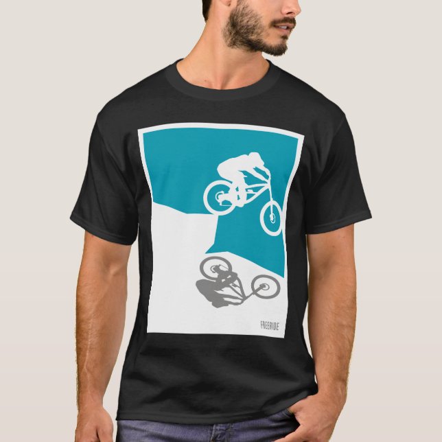 T-shirt de vélo de montagne (Devant)