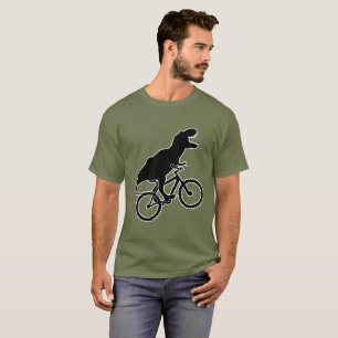 T-shirt de vélo de montagne de T-Rex