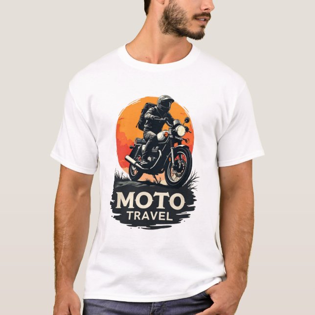 T-shirt de vélo de qualité polaire d'aventure (Devant)