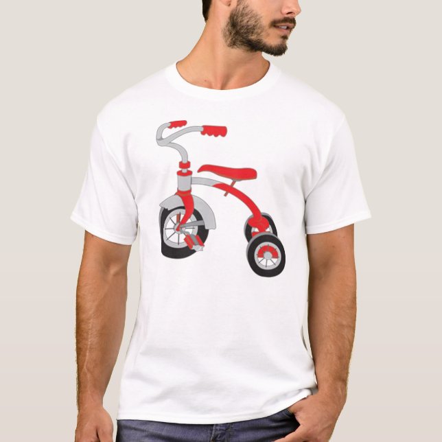 T-shirt de vélo de tricycle (Devant)