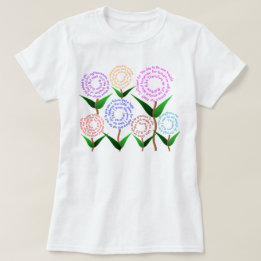 T-shirt de vers de 7 bibles