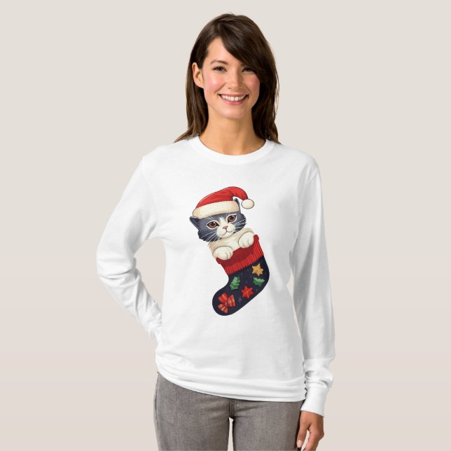 T-SHIRT DE VÊTEMENT DE MODE POUR FEMMES DE LONGUE  (Devant entier)