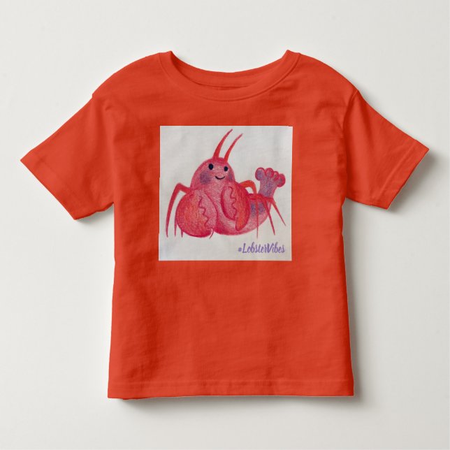 T-shirt de vibraphone de homard (Devant)
