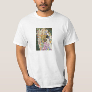 T-shirt de vie et mort de Gustav Klimt