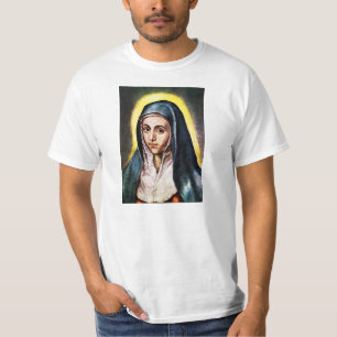 T-shirt de Vierge Marie d'El Greco