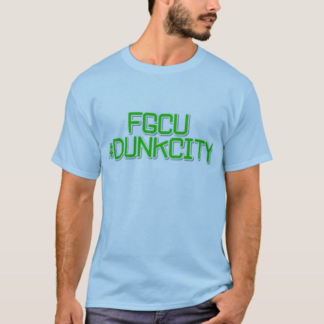 T-shirt de ville de #Dunk de FGCU (Devant)