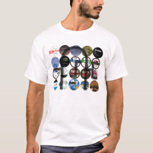 T-shirt de ville de spatule 20ème