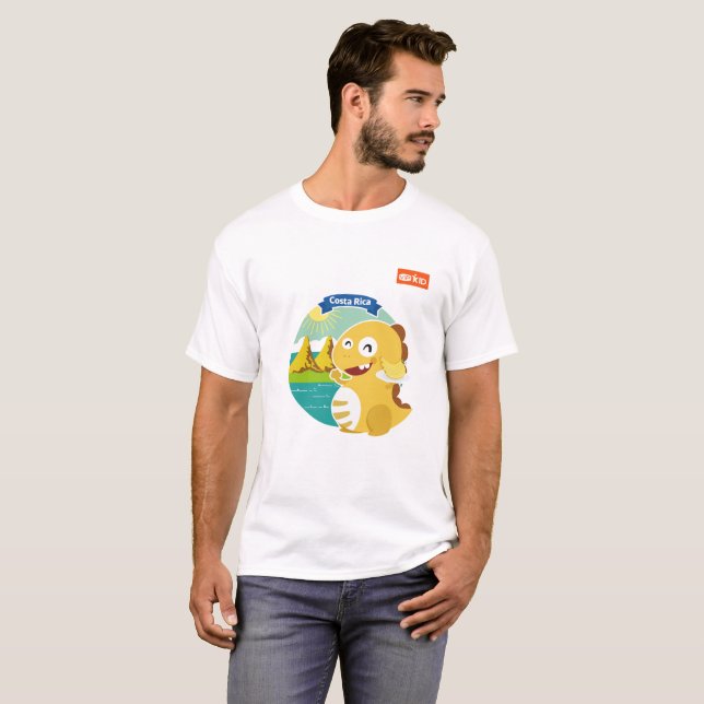T-shirt de VIPKID Costa Rica (Devant entier)