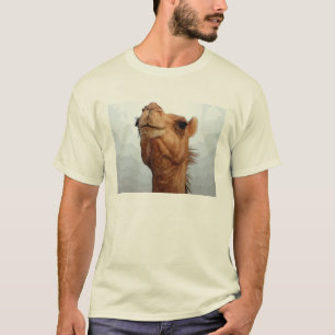 T-shirt de visage de chameau