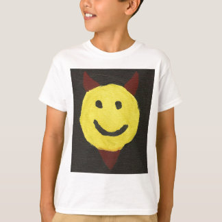 T-shirt de visage de diable