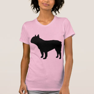 T-shirt ` de vitesse français de bouledogue