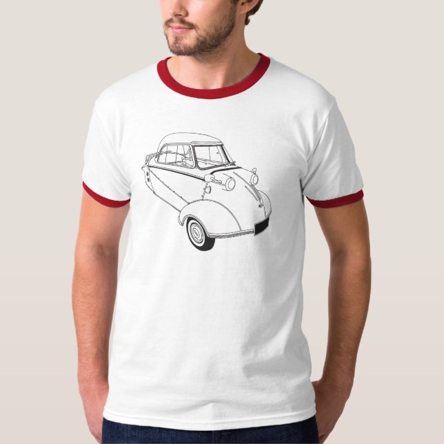 T-shirt de voiture de bulle de Messerschmitt KR200 (Devant)