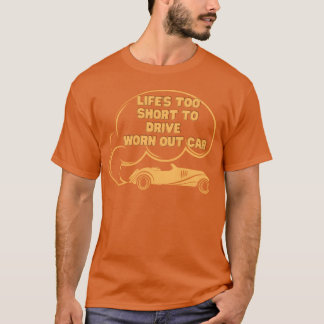 T-shirt de voiture vintage drôle pour l'amant de l