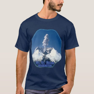T-shirt de volcan de St Hélène de Mt