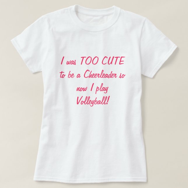 T-shirt de volleyball (Design devant)