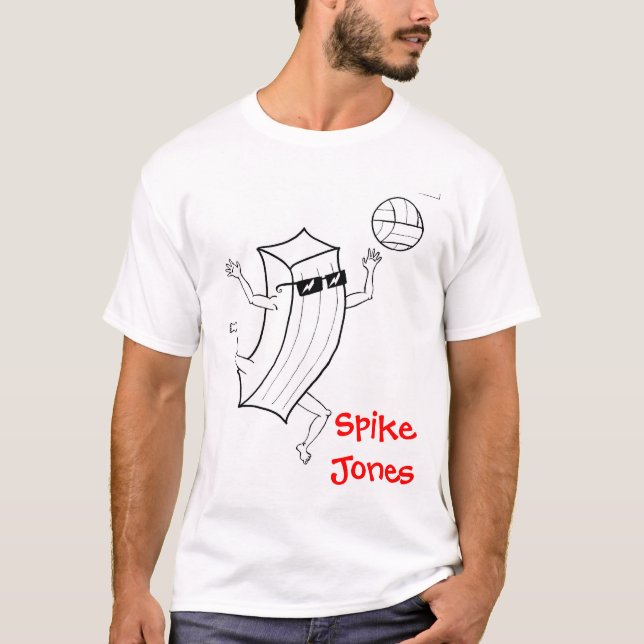 T-shirt de volleyball d'AON Spike Jones (Devant)