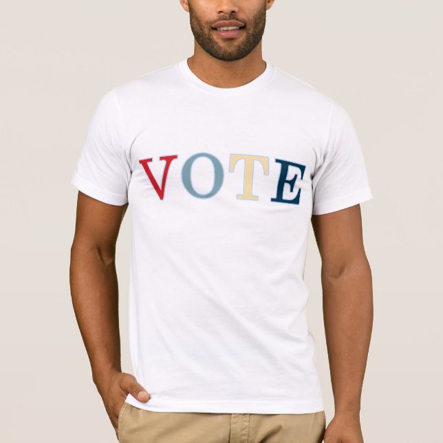 T-shirt de VOTE fait dans la VENTE des Etats-Unis (Devant)