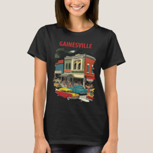 T-shirt de voyage avec tramway historique de Gaine