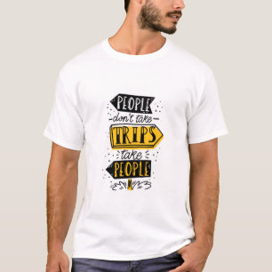 T-shirt de voyage pour hommes