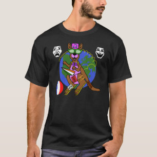 T-shirt de voyageur du monde de Shonda Toon