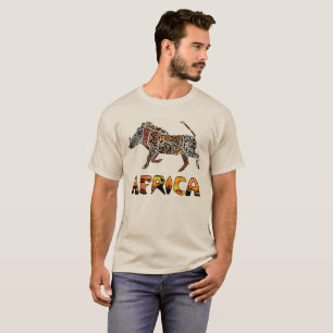 T-shirt de Warthog d'Africain de safari