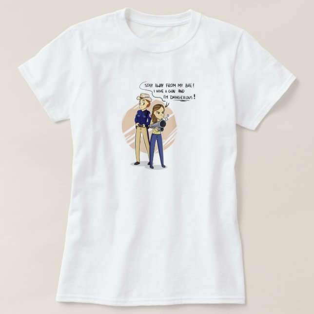T-shirt de Wayhaught (Design devant)