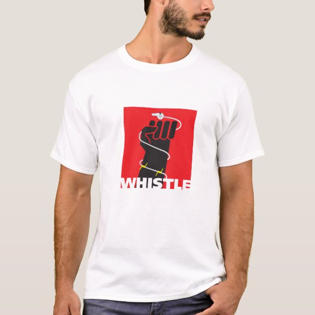 T-shirt de whistleblower (Devant)