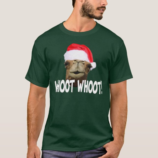 T-shirt de Whoot Whoot de chameau de journée en (Devant)