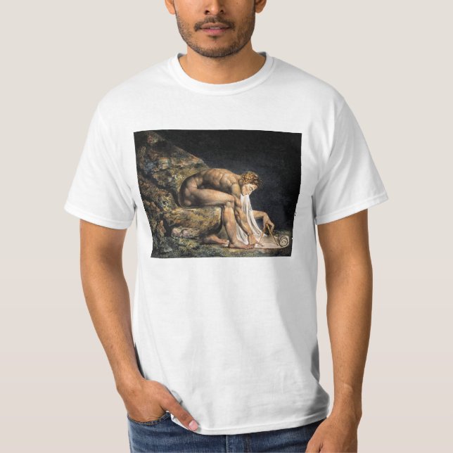 T-shirt de William Blake Isaac Newton (Devant)