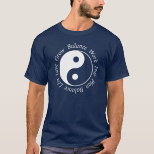 T-shirt de Yin Yang d'équilibre