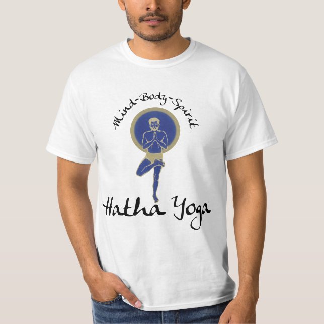T-shirt de yoga de Hatha d'esprit de corps (Devant)
