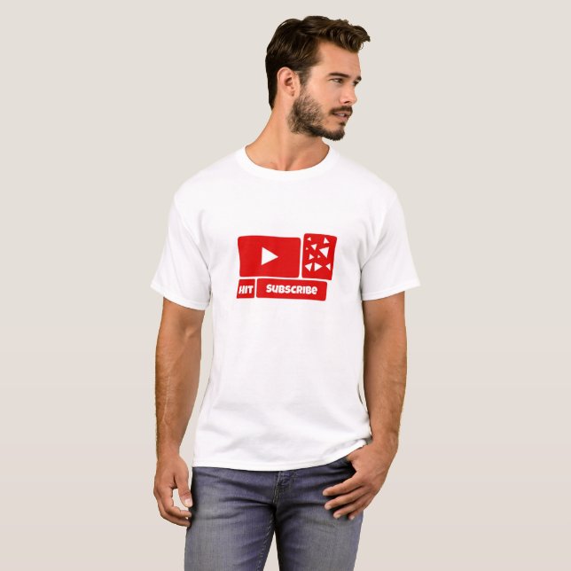 T-shirt de Youtube (Devant entier)