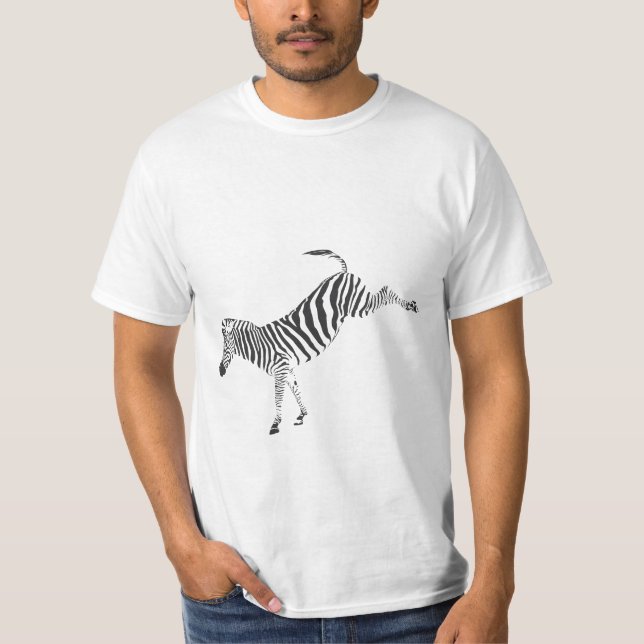 T-shirt de zèbre (Devant)