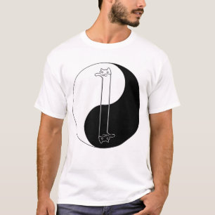 T-shirt de zen de Longcat/Tacgnol