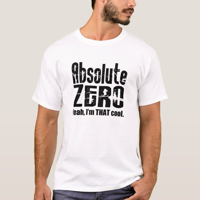 T-shirt de zéro absolu (Devant)