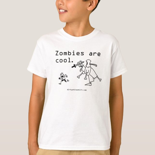 T-shirt de zombi (Devant)