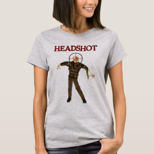 T-shirt de zombi de Headshot