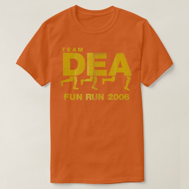 T-shirt DEA Fun Run (Design devant)