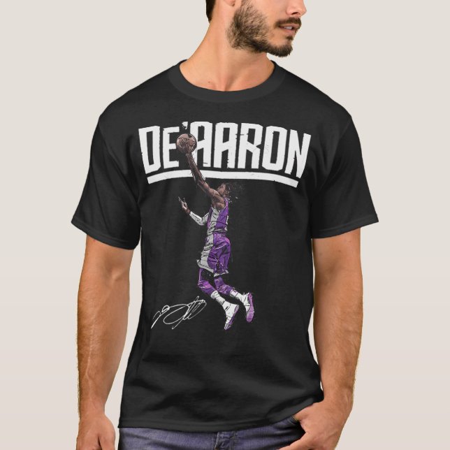 T-shirt De'Aaron Fox Sacramento (Devant)