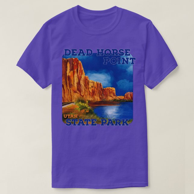T-shirt Dead Horse Point State Park Utah (Design devant)