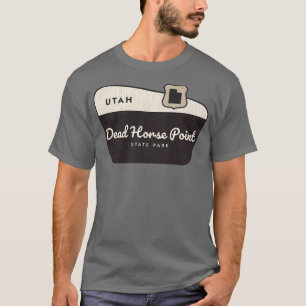 T-shirt Dead Horse Point State Park Utah Affiche de bienve