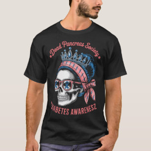 T-shirt Dead Pancreas Society Shirt Funny Diabetes Award