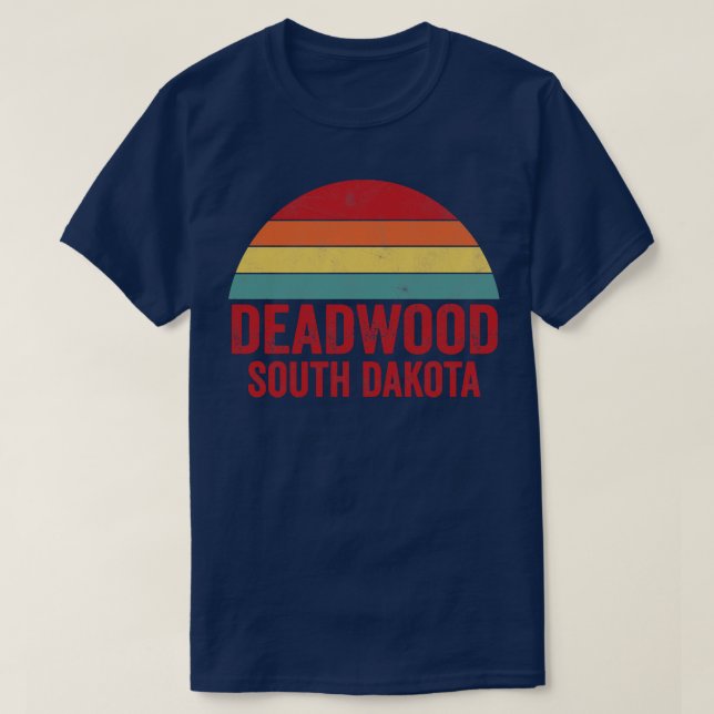 T-shirt Deadwood Dakota du Sud (Design devant)