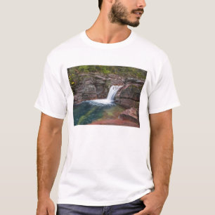 T-shirt Deadwood Falls sur Reynolds Creek en automne à