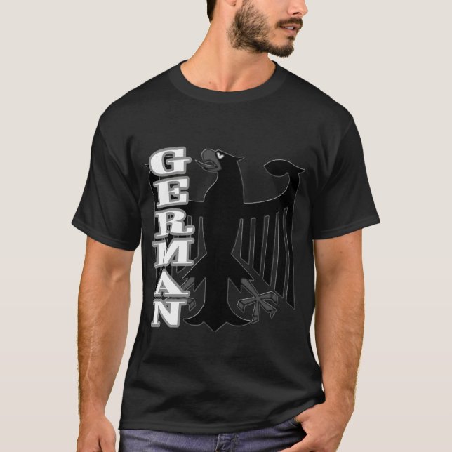 T-shirt d'Eagle d'Allemand (Devant)