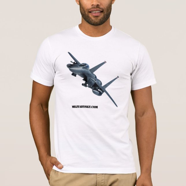 T-shirt d'Eagle de grève de F-15E (Devant)