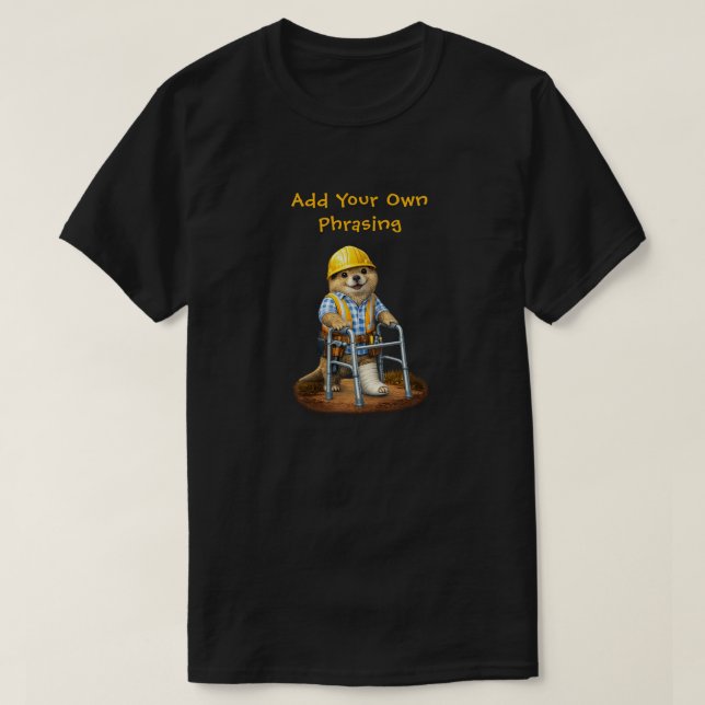 T-shirt "Déambulateur" (Design devant)