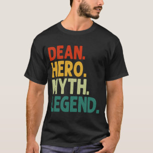 T-shirt Dean Hero Myth Légende Dean Vintage